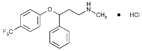 Fluoxetine Structure