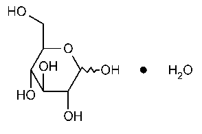 dextrose structure chemical formula